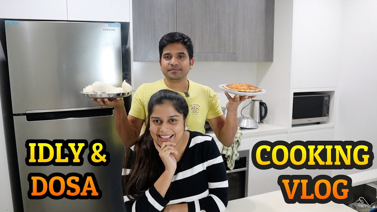 IDLY AND DOSA FUN COOKING VLOG | NADHIRA VLOG TAMIL