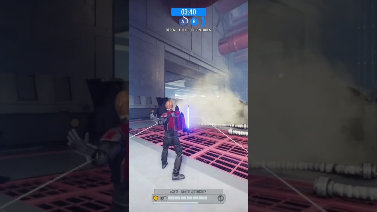 Obiwan defends his ship #starwars #battlefront #gaming#ps5 #xbox #ps4  #pc #clips #battle