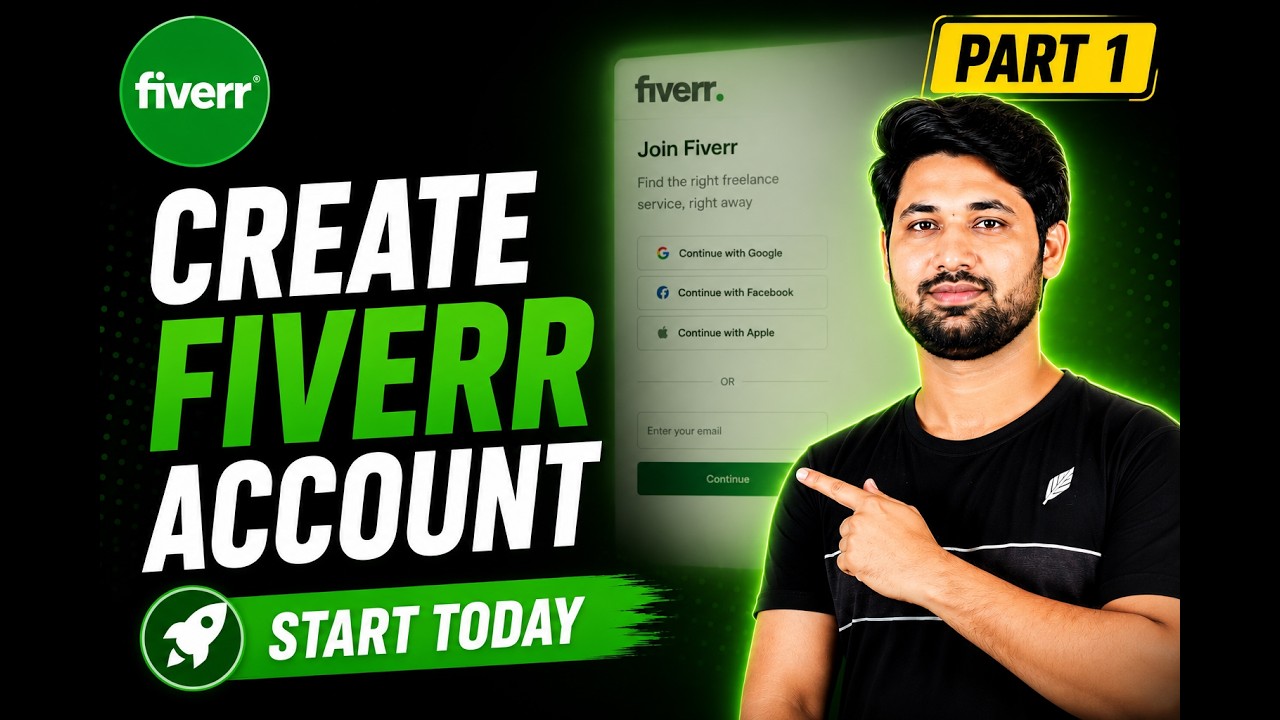 How to create a Fiverr acount in 2023 | Fiver tutorial In Urdu | Fiverr Gigs In 2023 | Part 1