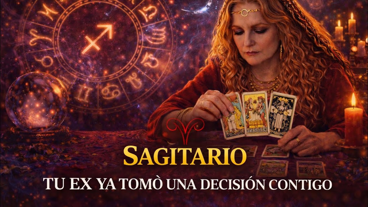 Sagitario tu ex ya tomo una decisión contigo  esto pasa. #sagitario #sagitariotarot 