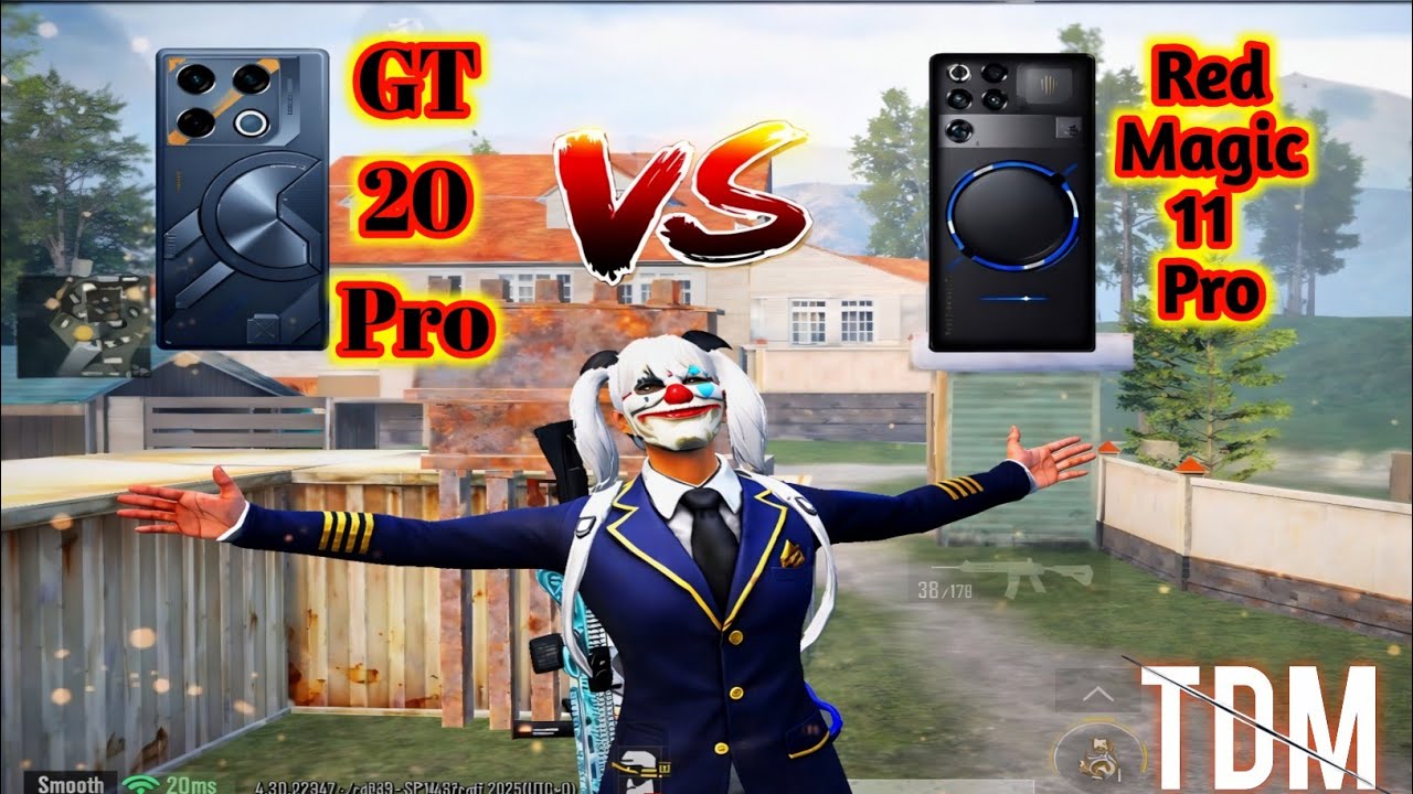 Part 2 – GT 20 Pro vs Red Magic 11 Pro 💀Subscriber Challenge – PUBG Mobile 😍🔥