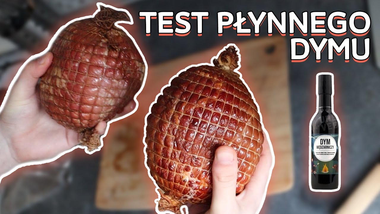 Uwędziłem szynkę BEZ WĘDZARNI, czyli test PŁYNNEGO DYMU