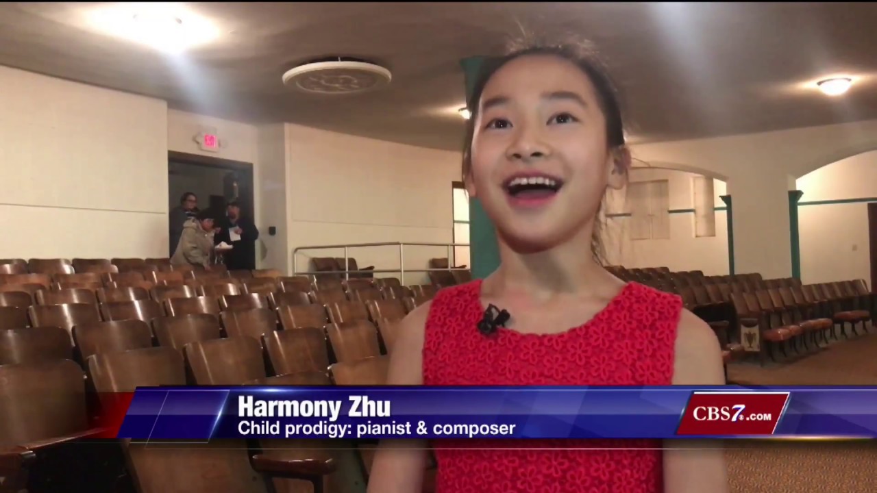 Child Prodigy, Harmony Zhu, performs with Big Spring Symphony