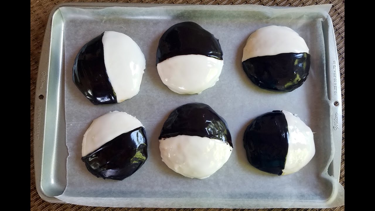 Bottoms-Up Black and White Cookies with Chef Gail Sokol