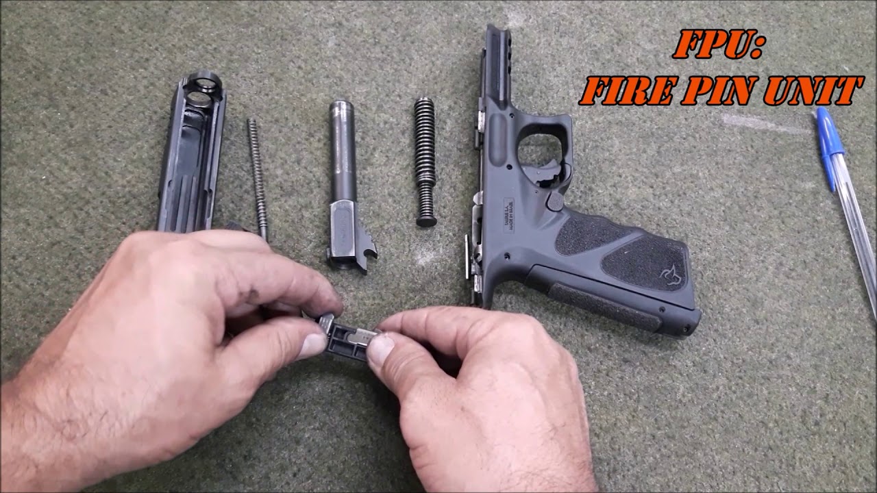 Taurus TS 9mm striker, como desmontar?