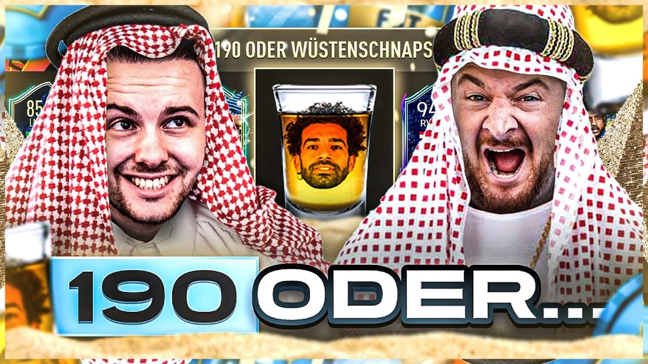 190 oder WÜSTENSCHNAPS 🤢😂 FIFA 21: Fut Draft Bestrafungs BATTLE 🔥