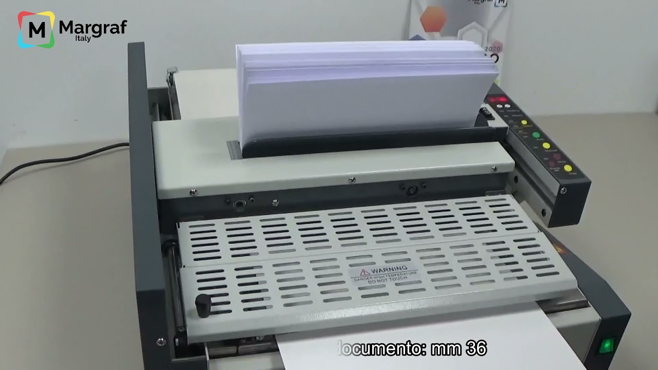 BROSSURATRICE AUTOMATICA DA TAVOLO MOD. TRIO 36 T