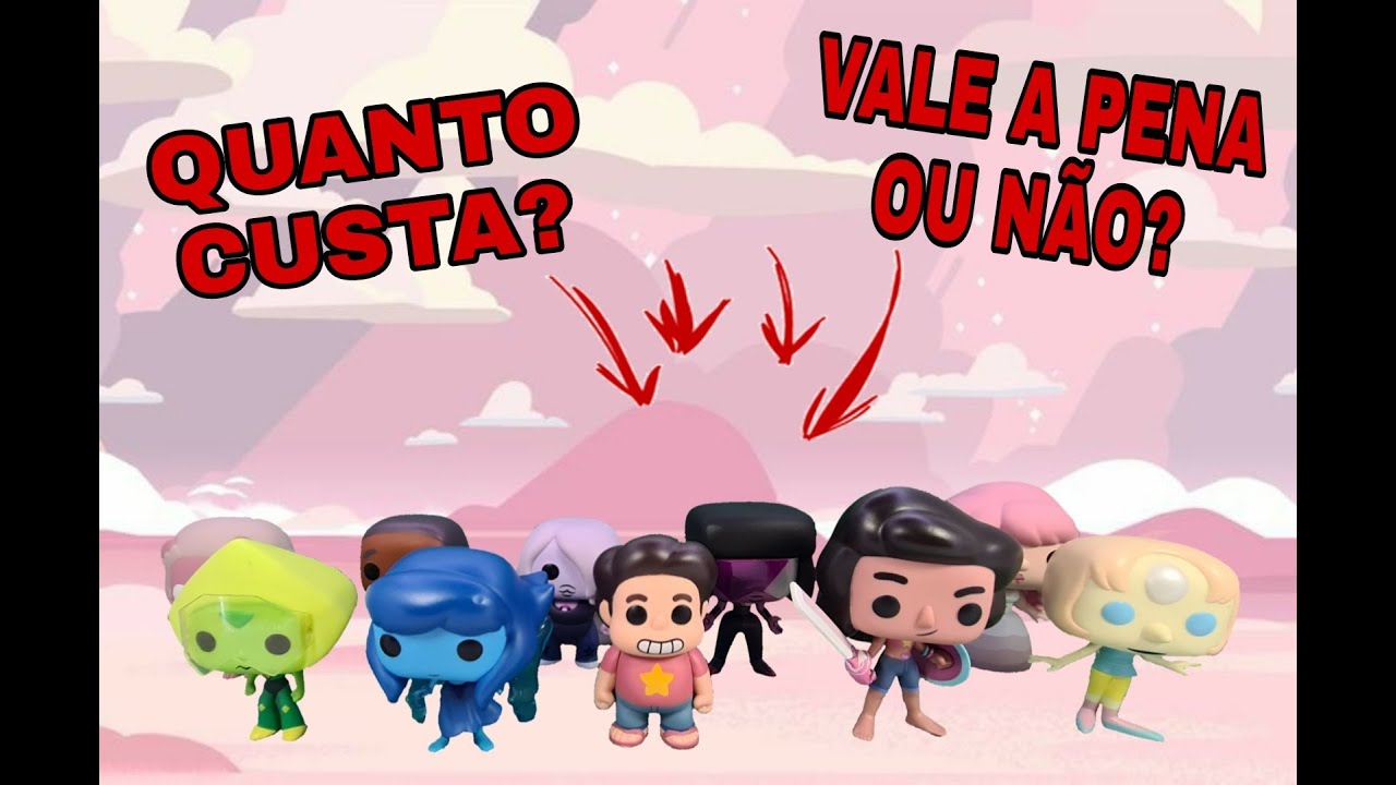 COLEÇÃO DE FUNKO POP STEVEN UNIVERSE