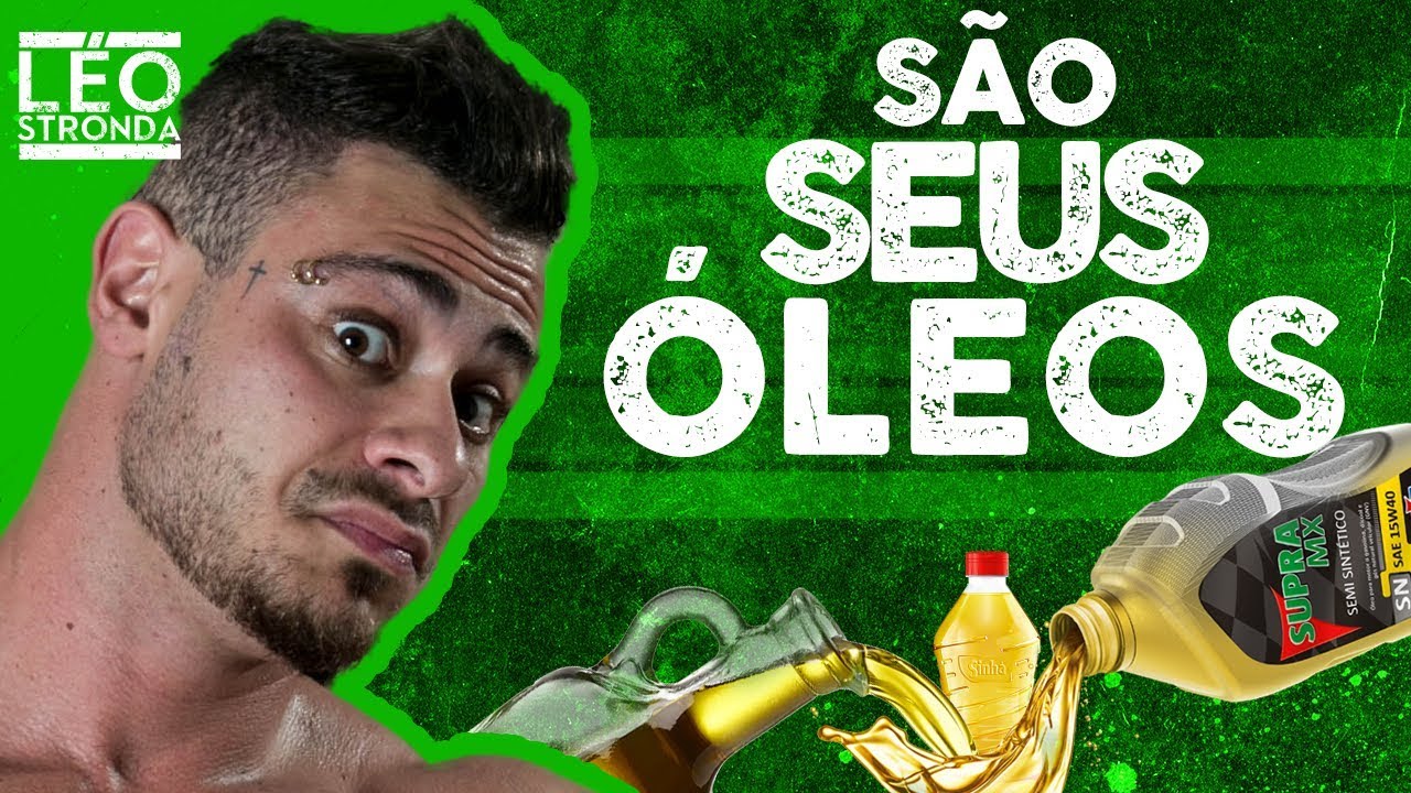 REAGINDO A ÓLEO MINERAL NO CORPO - LEO STRONDA