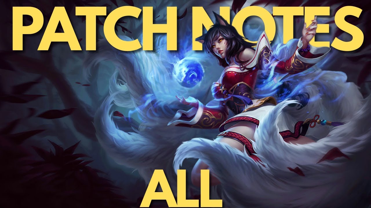 Every Ahri Patch Note Ever | Relaxing LoL History ASMR (1+ hour)