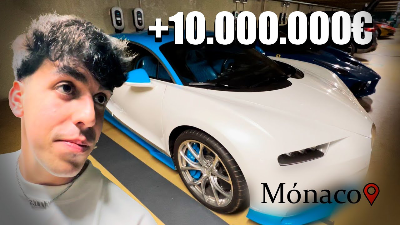 ENTRAMOS AL PARKING DEL CASINO DE MONTE CARLO 🚗 - Vlog