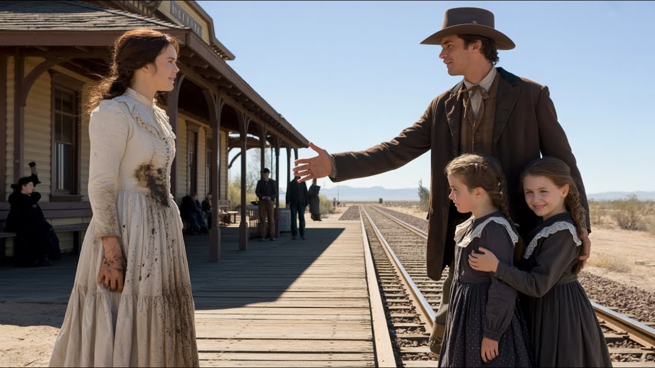 “Marry Me — My Twins Need You,” He Pleaded to the Bride Everyone Else Rejected at the Station....