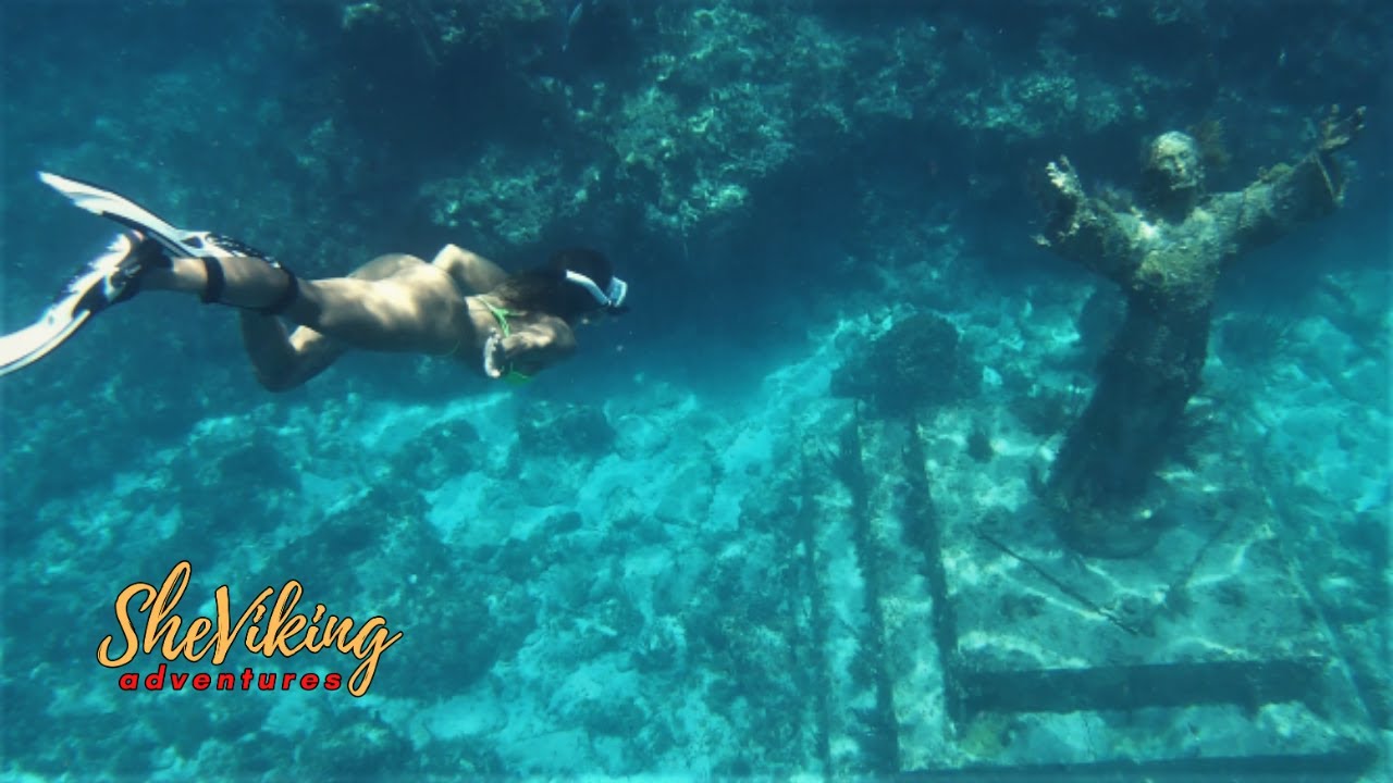 Snorkeling At The Christ Of The Abyss (Dry Rocks, Key Largo)