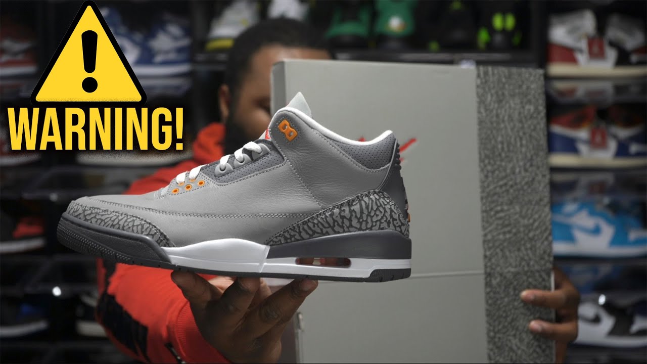 AIR JORDAN 3 COOL GREY IN HAND SNEAKER REVIEW