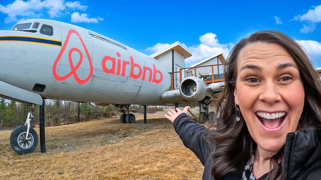 AMAZING Alaska Airplane AirBNB!!! –Anniversary in an AIRPLANE House!