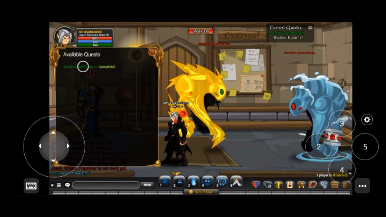 AQW - Getting Exalted Apotheosis and Sin of the Abyss (51% damage boost weapons)