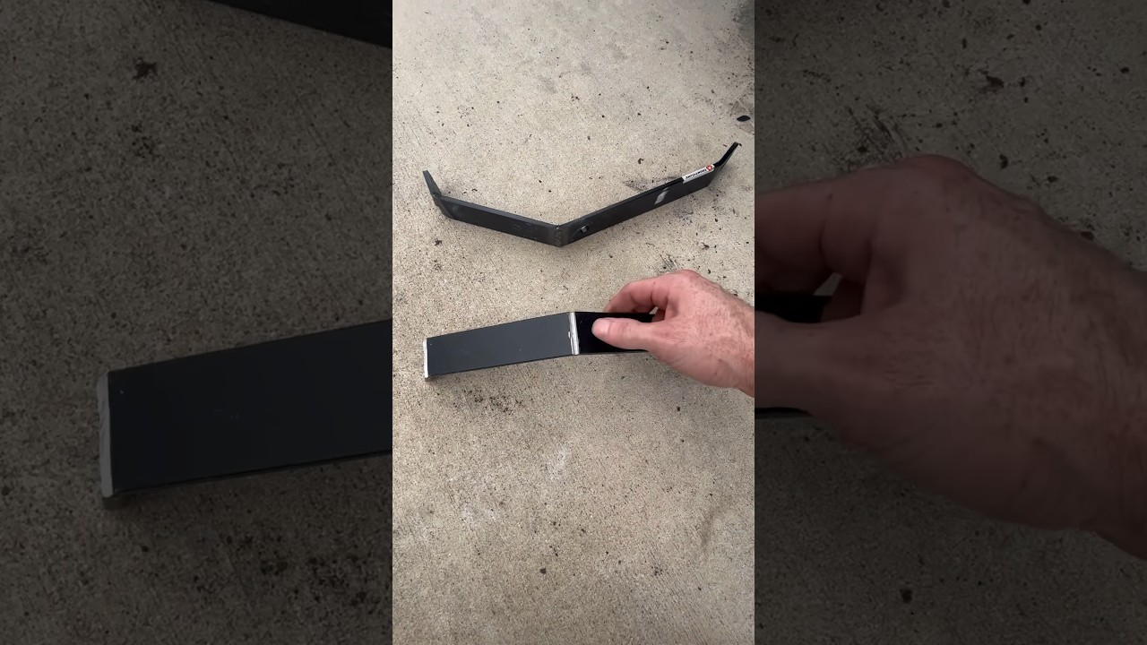 💪😈Bending thick metal WITHOUT a press #automobile #shorts #metal #mechanics