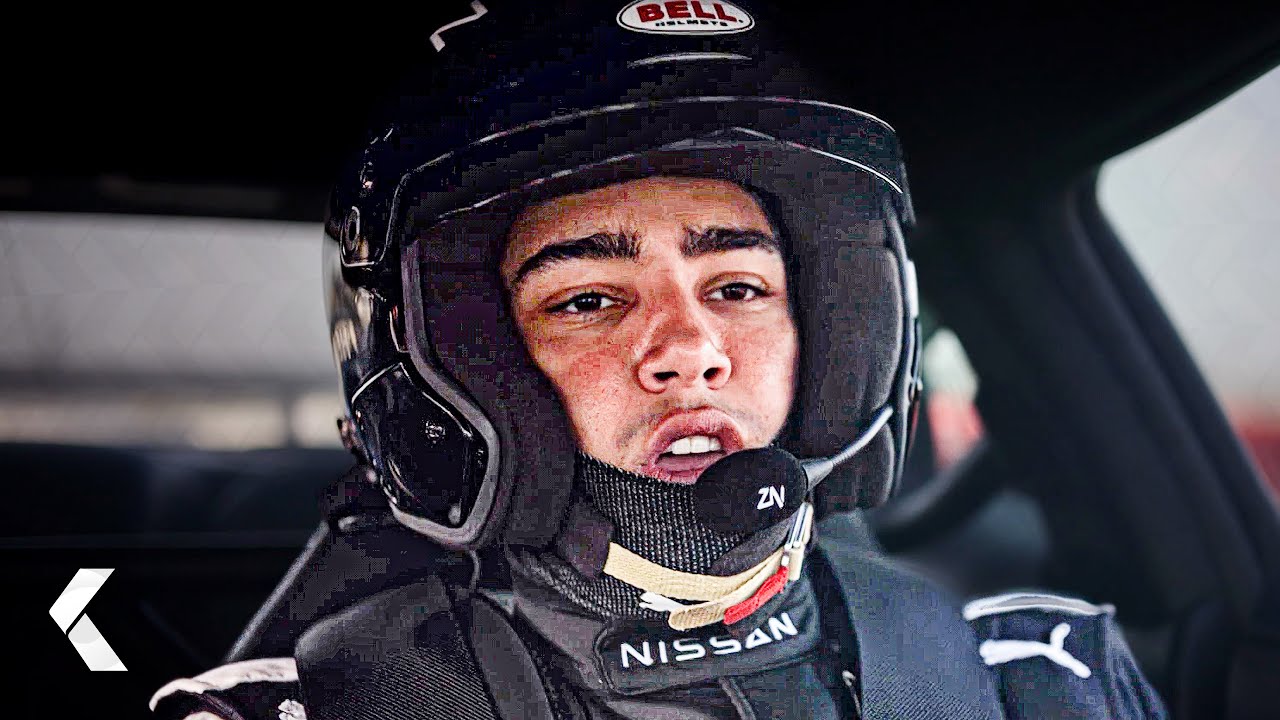GT Academy Training Session Scene - GRAN TURISMO Clip (2023) | David Harbour