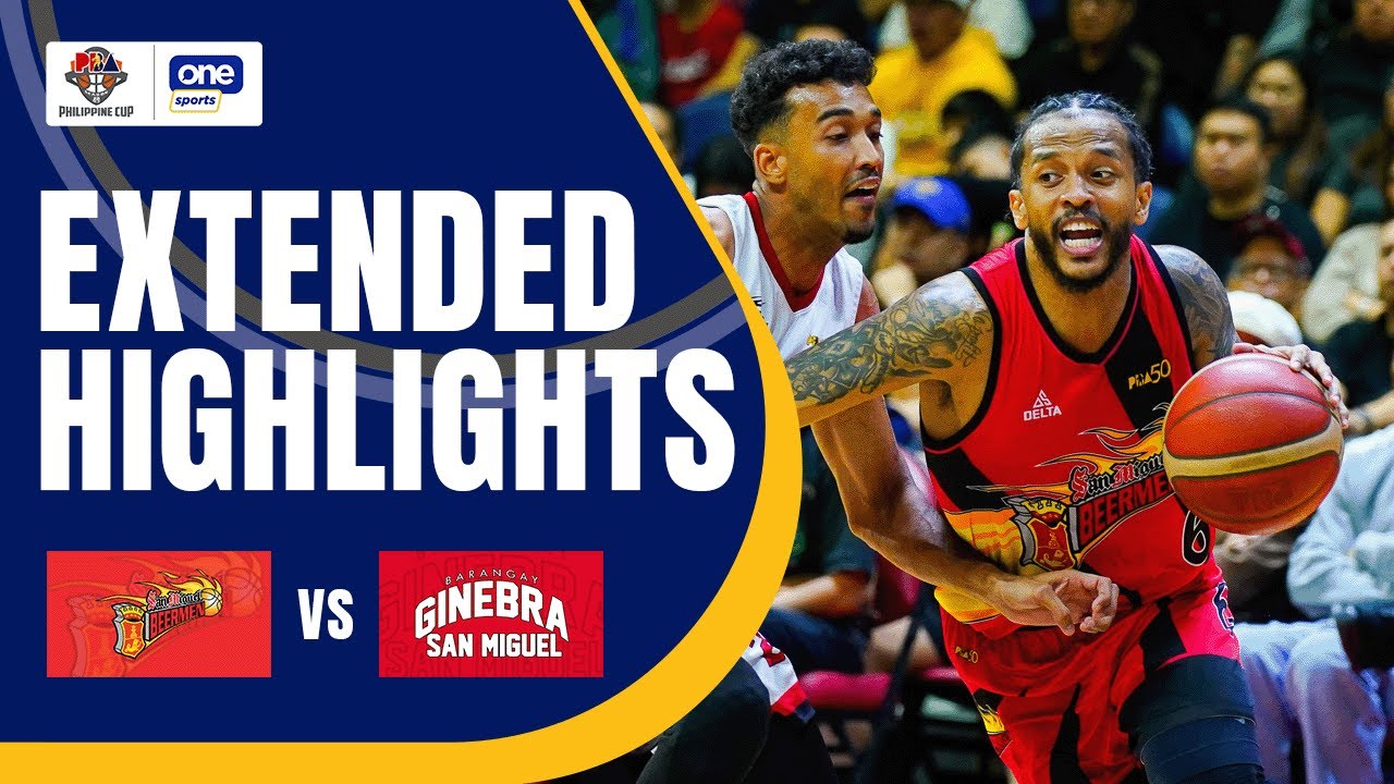 SAN MIGUEL vs. BRGY. GINEBRA | EXTENDED HIGHLIGHTS | SEMIS G5 | PBA SEASON 49 PHILIPPINE CUP