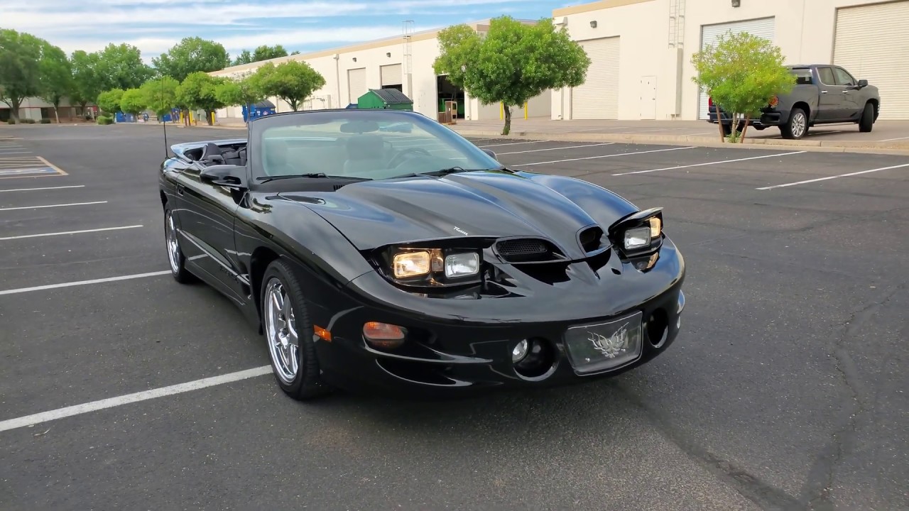 2002 Trans Am WS6 Convertible For Sale