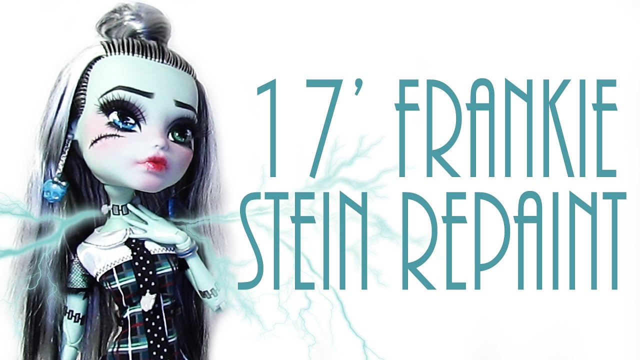 Frankie Stein Doll Repaint [MONSTER HIGH]