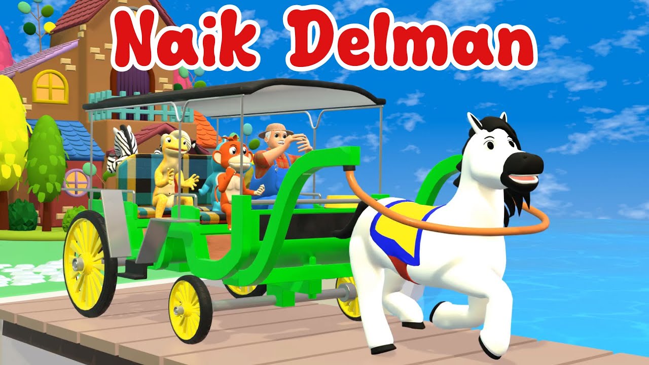 Naik Delman 🐴❤️🐴 Lagu Anak Indonesia Balita