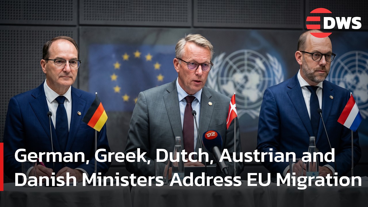 Five EU Nations Meet In Copenhagen To Discuss Offshore Return Hubs | DWS News | AC1F