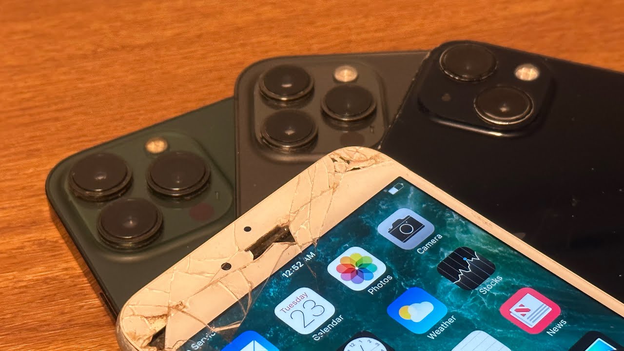 Безумная распаковка лота телефонов с eBay — редкий iOS?