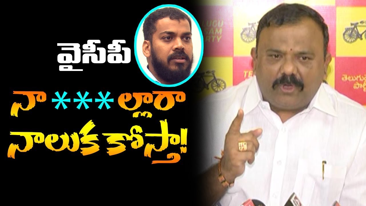 TDP MLA Yarapathineni Srinivasa Rao CONTROVERSIAL COMMENTS On YCP MLA Anil Kumar Yadav | YS Jagan