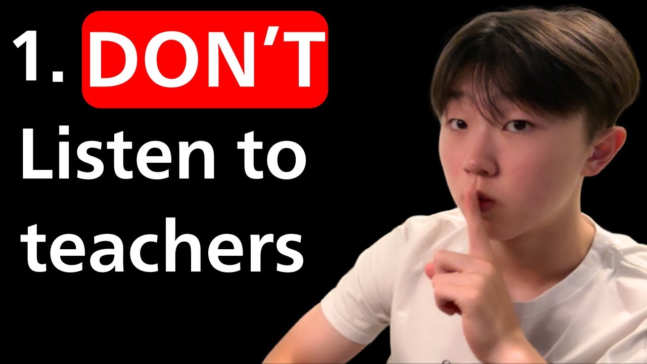 5 Things I wish EVERY student knew (But no teacher will tell you...)