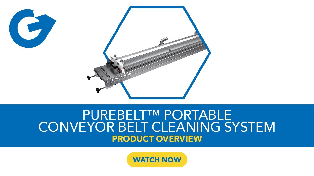 Goodway® | PureBelt® Portable Brushless Belt Cleaning System Overview