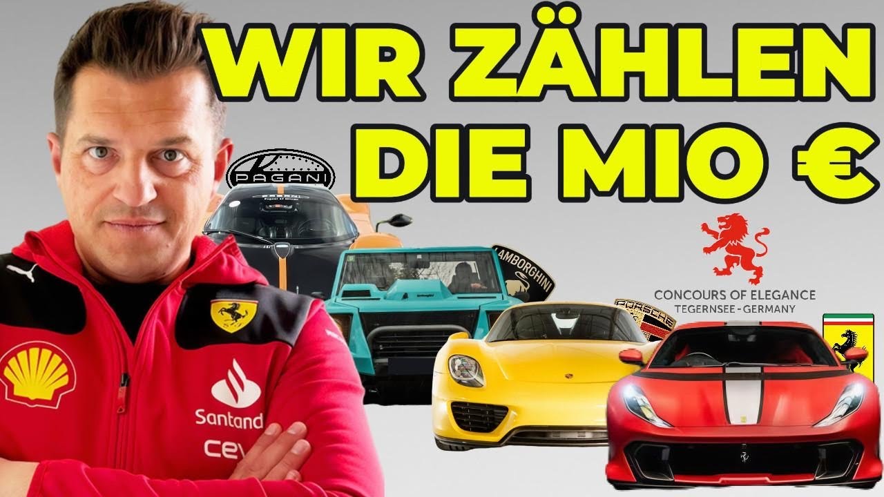 Die teuersten Autos der Welt beim Concours of Elegance am Tegernsee 