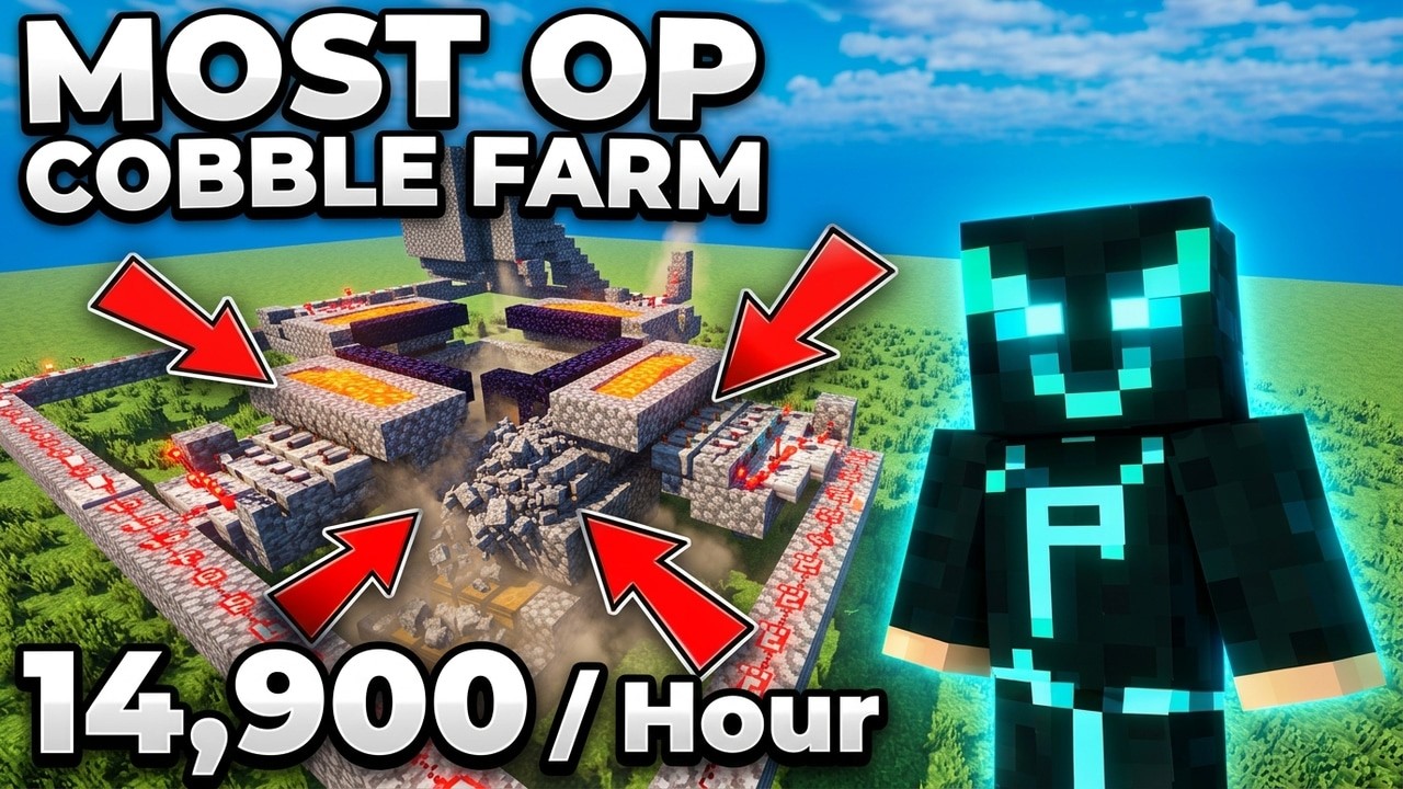 The Most Overpowered Cobblestone Farm I’ve Ever Made