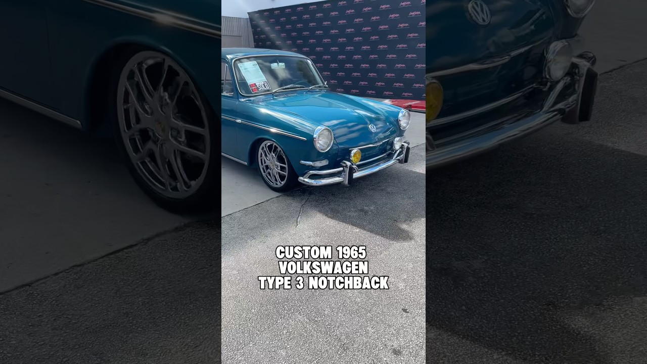Custom 1965 Volkswagen Type 3 Notchback! SOLD at BARRETT-JACKSON!