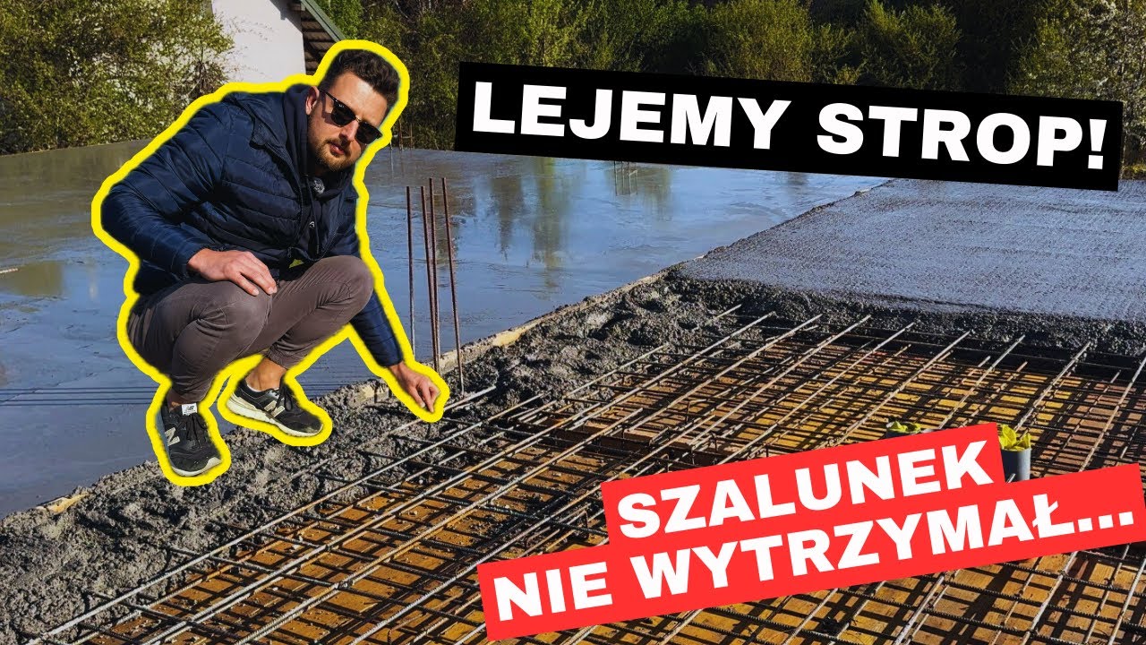 Wylewanie stropu | Strop monolityczny