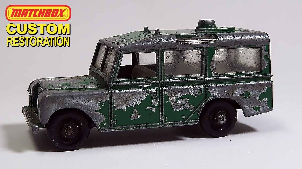 1966 Matchbox Land Rover Safari Custom Restoration
