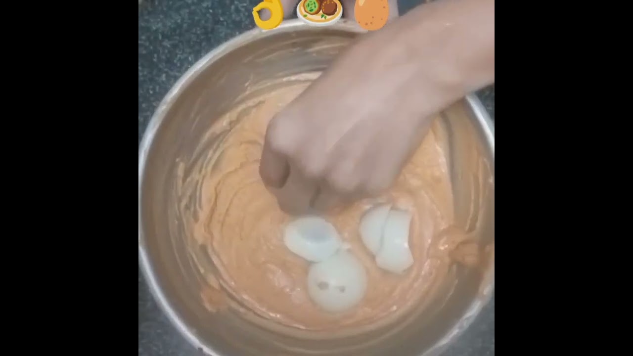 Motte bajji Egg bonda #trending #cooking #uttarkarnatakarecipe 
