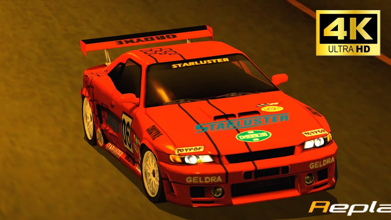 PS2【リッジレーサーV】を「4K」で蘇らせてみた!  400km/h近くのオーバル仕様　1速100キロ超え4速ミッションのトレアドール!!  Ridge Racer V 4K 60FPS #9