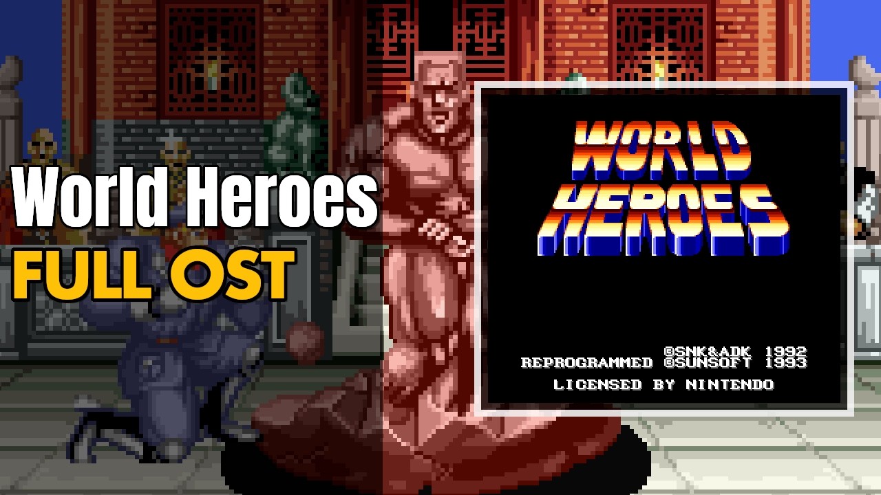 World Heroes (ワールドヒーローズ) [SNES / SFC] | Full OST / Soundtrack