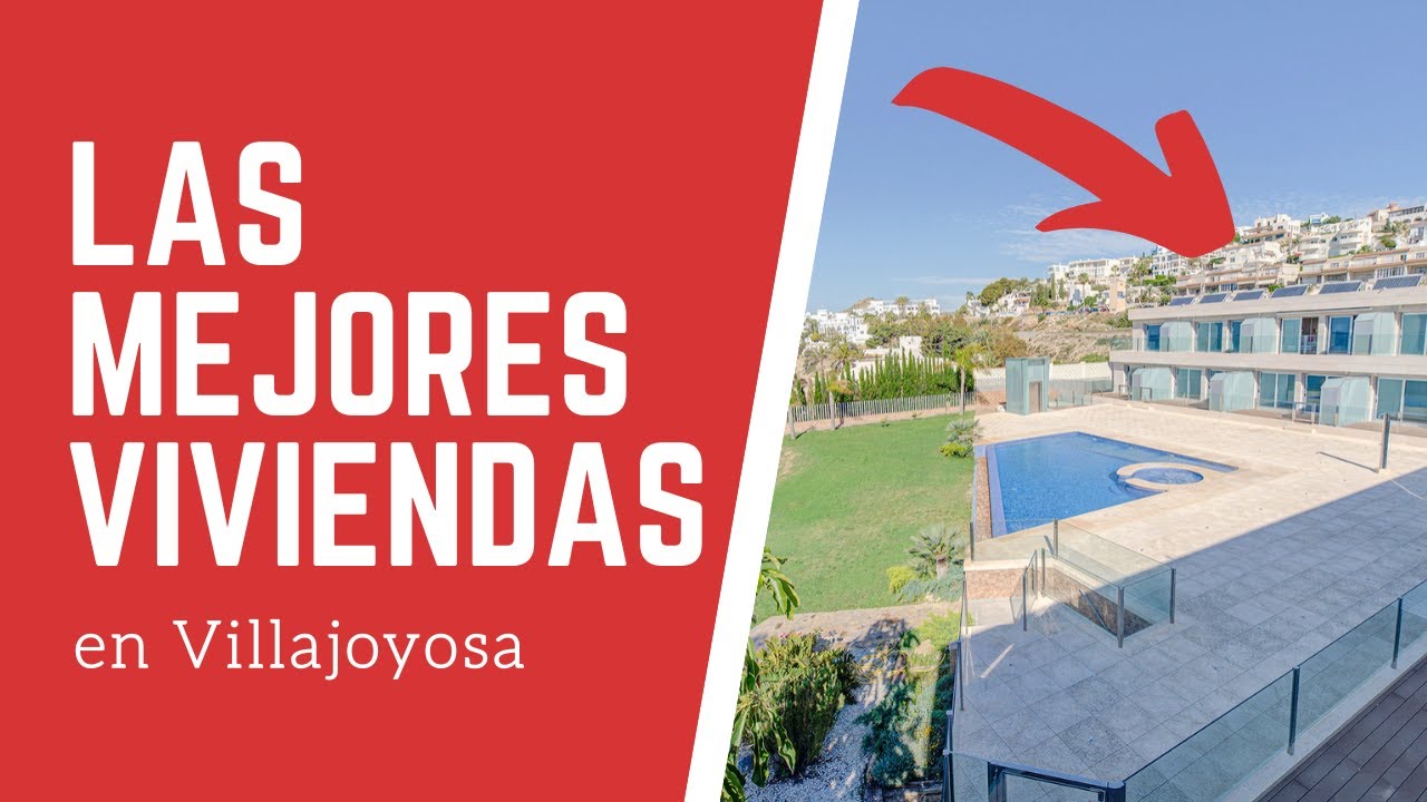 Apartamentos en Villajoyosa de 1,2 y 3 dormitorios. Residencial Vilamar, Pisos en Villajoyosa