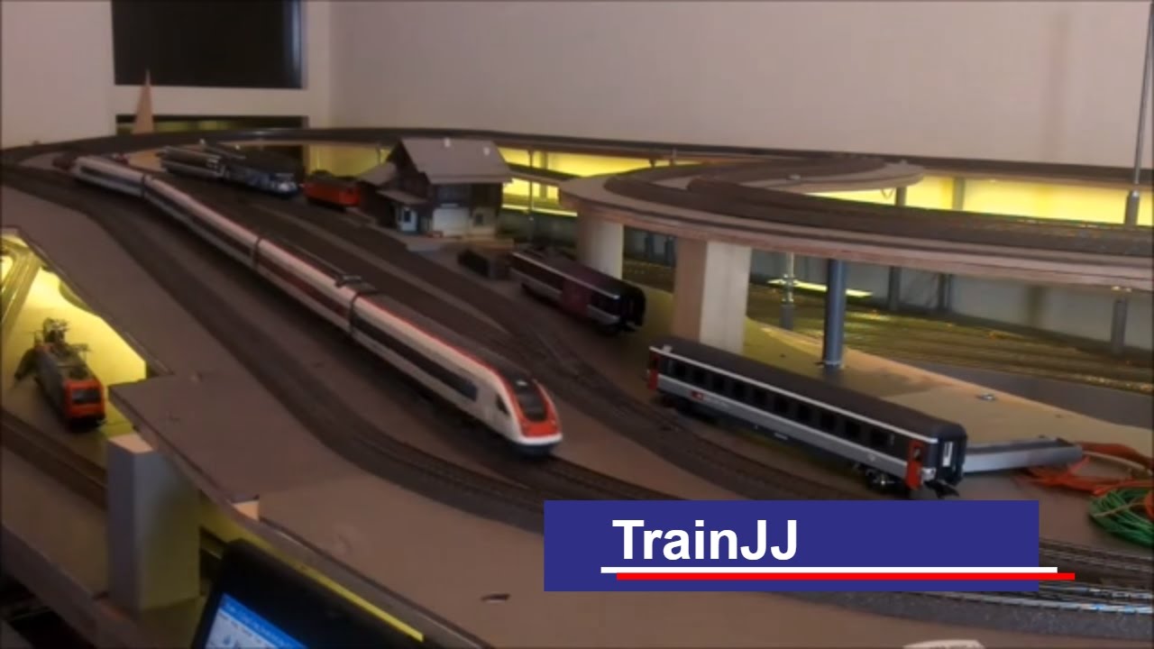 ICN SBB | Roco 69154 | Albert Einstein | M&auml;rklin R1 | RABDe 500 | Modelleisenbahn