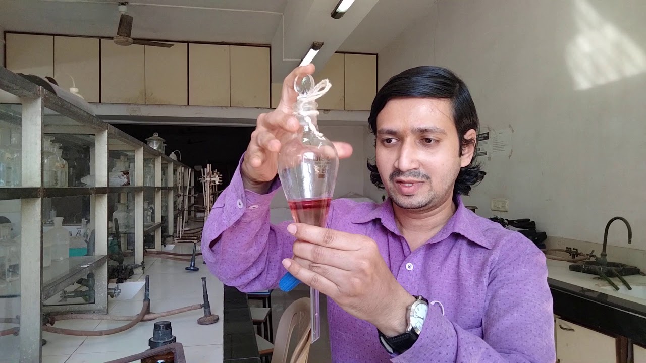 Equilibration: An important step in solvent extraction of metals demonstrated by Dr S G Prabhulkar