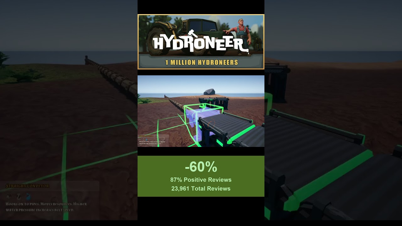 Hydroneer - Special Promotion!! #steam #games #deals #steamgames #steamdeals