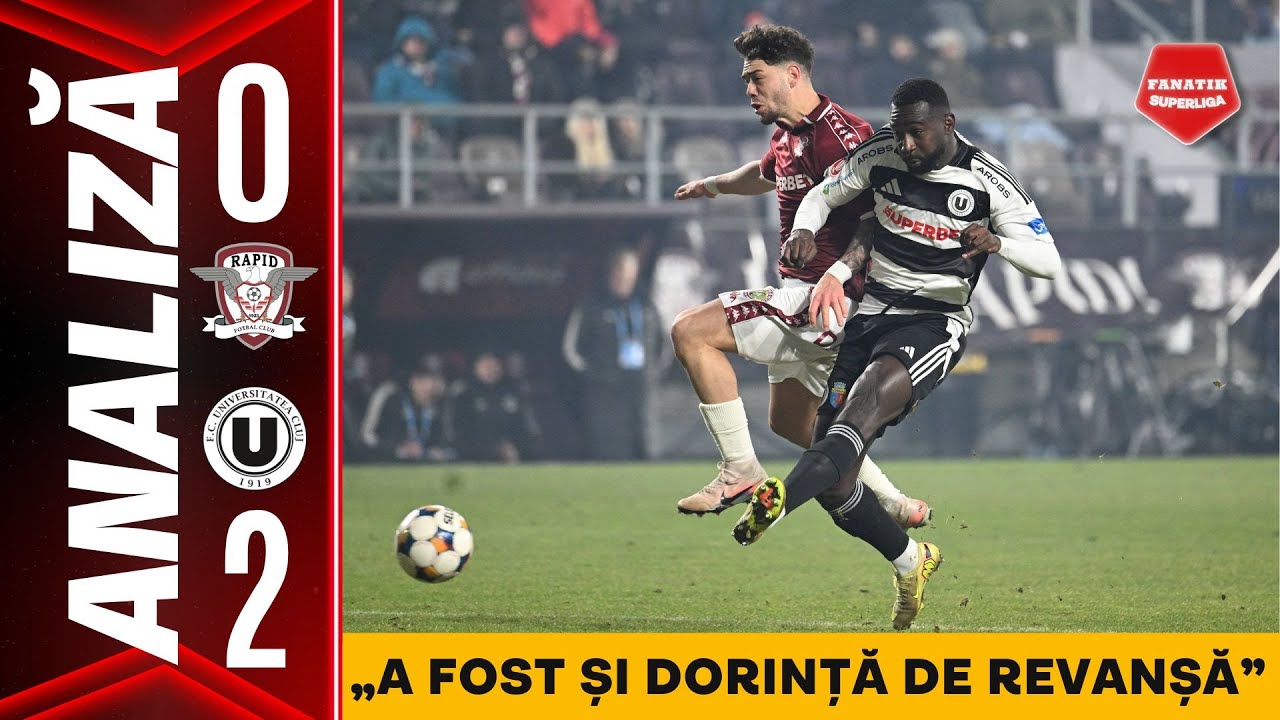 TOTUL despre PASUL GRESIT facut de Rapid cu U Cluj: 