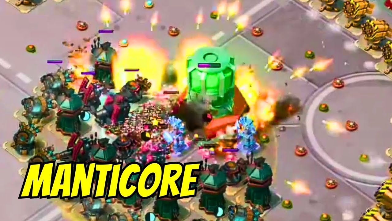 Manticore Solo with Smoky Zookas - Boom Beach Operations
