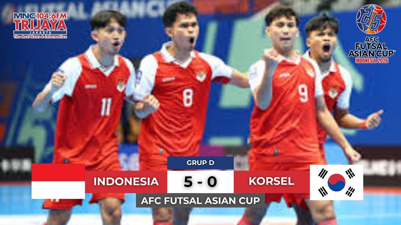 HIGHLIGHTS Indonesia Vs Korea Selatan: 5-0 | AFC Futsal Asian Cup 2026