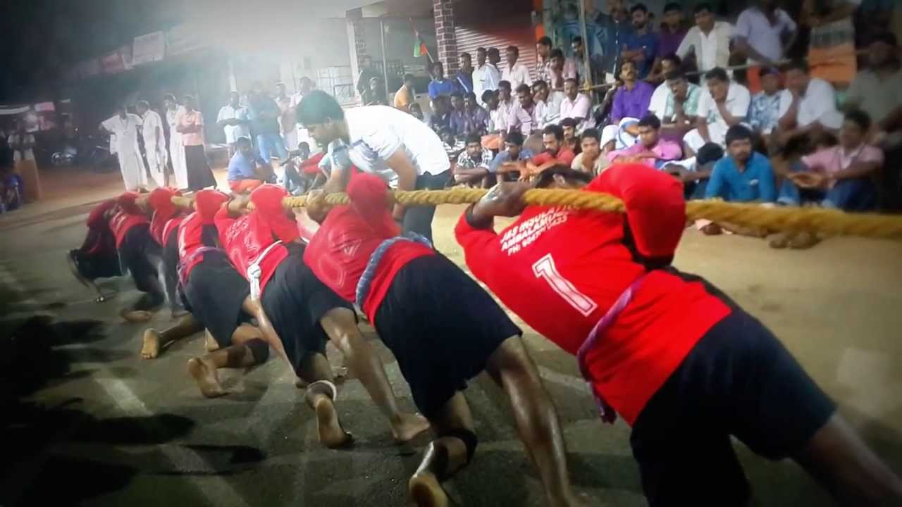 All Kerala Tug of war 2013 challengers Mattakkuzhi v/s TYMA Thankamani