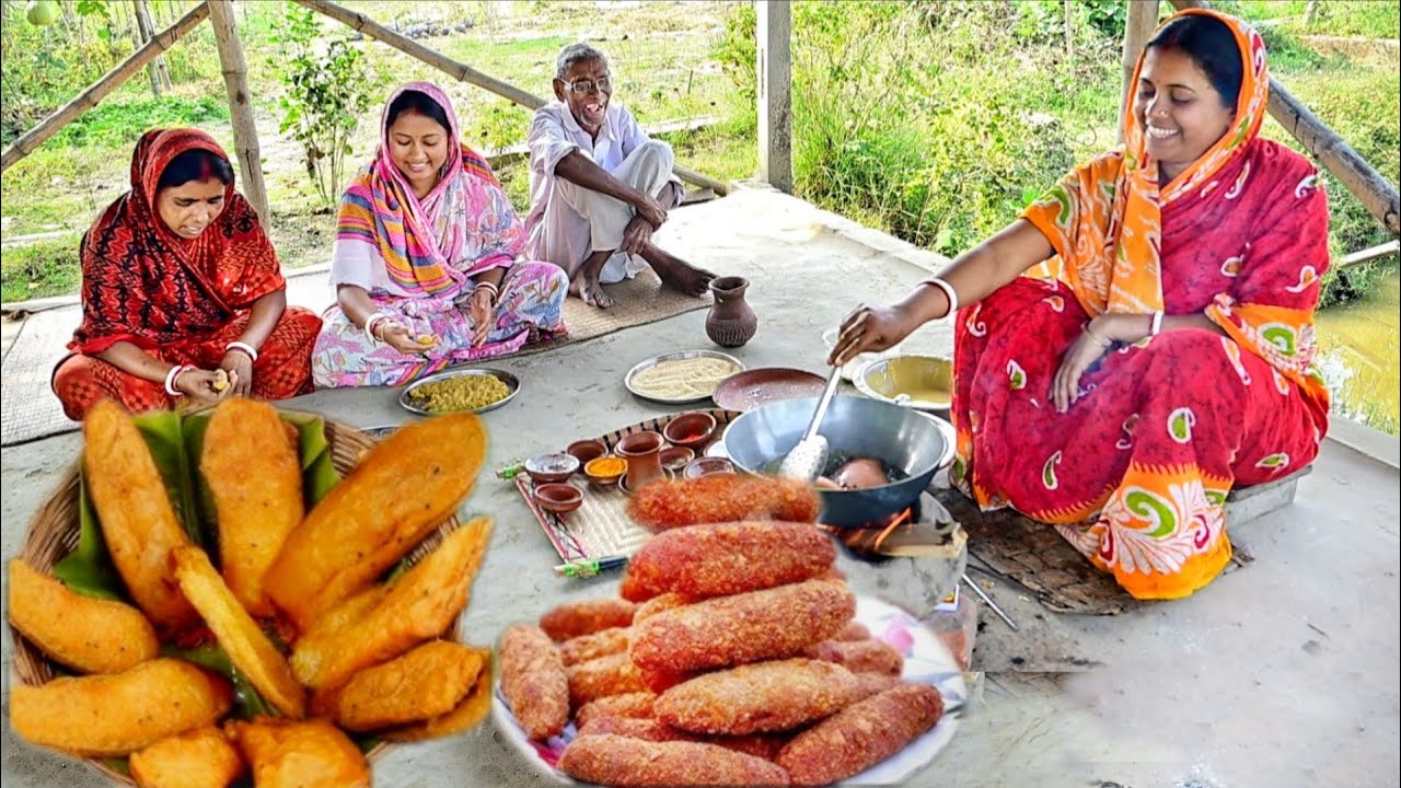 মুচমুচে ফিশ ফিঙ্গার আর মুচমুচে বেগুনি,সন্ধ্যার নাস্তায় একদম জিভ জল আনা রেসিপি