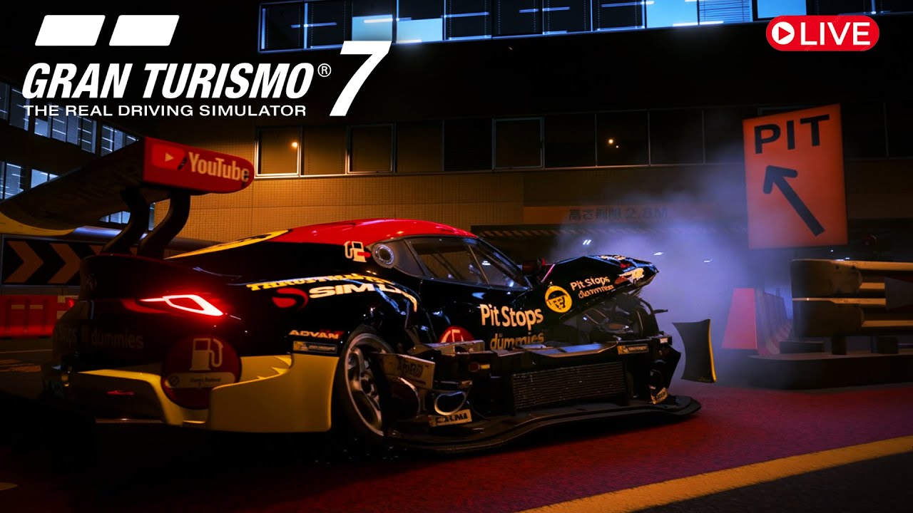 🔴LIVE Gran Turismo 7!  E to A+ From The Back!