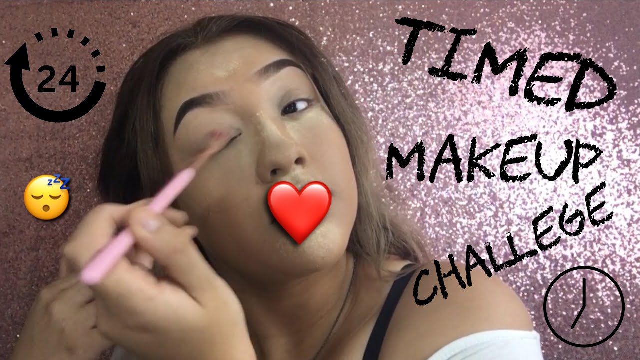 TIMED MAKEUP CHALLENGE !!